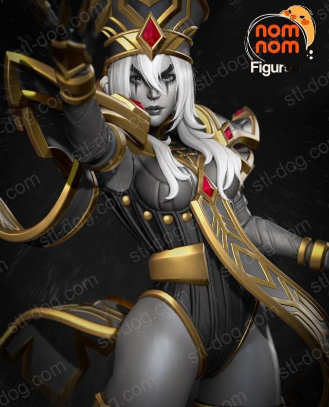 炉石传说 审讯官怀特迈恩 3D打印图纸